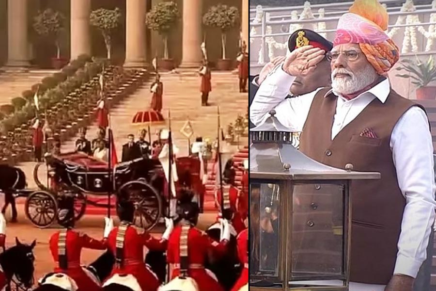 Buggy tradition revived by President Murmu on 75th Republic Day | Sangbad Pratidin