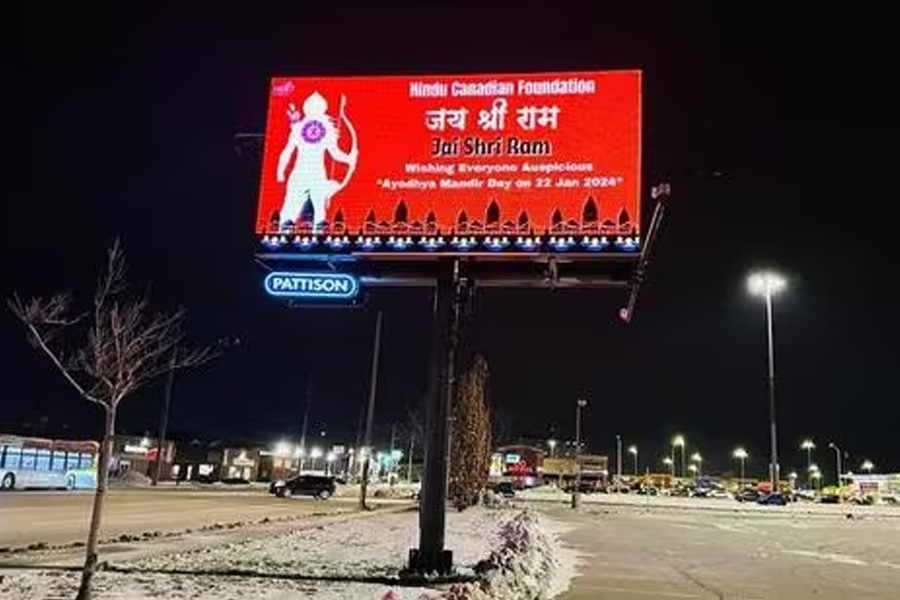 Ram Mandir Day in Canada City | Sangbad Pratidin