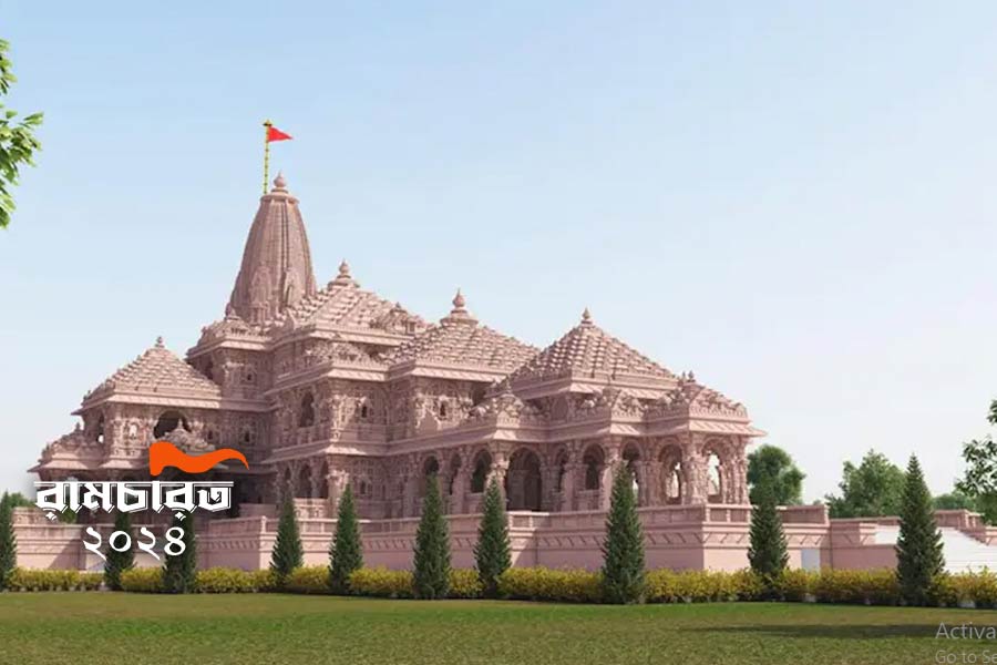 Here is can BJP take Ayodhya's Ram Temple's political benefits in Bengal। Sangbad Pratidin