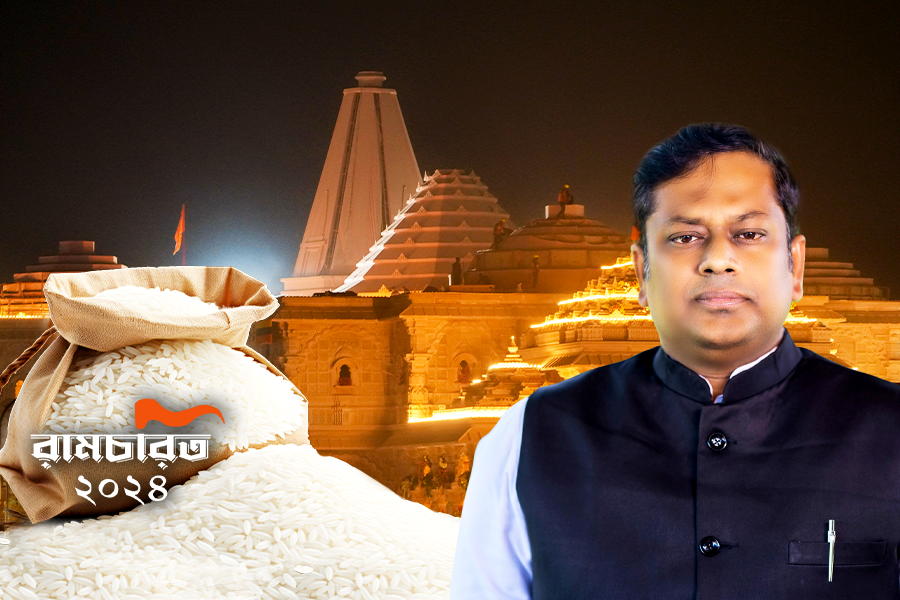 Sukanta Majumder sent 1001 kg rice for Ram Mandir Inauguration । Sangbad Pratidin