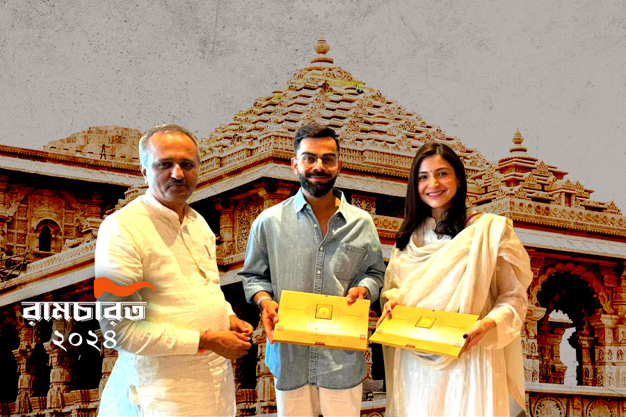 BCCI has given permission to Virat Kohli to be present in Ayodhya । Sangbad Pratidin