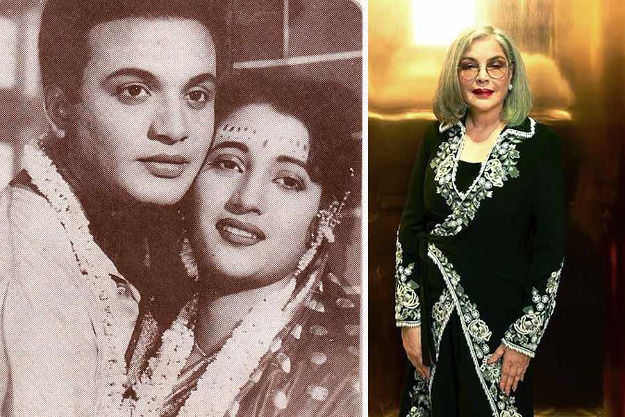 Zeenat Aman shares pic of Uttam Kumar | Sangbad Pratidin