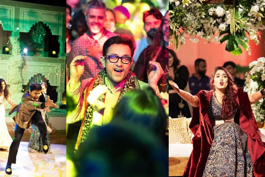 Aamir Khan grooves at Ira-Nupur's sangeet