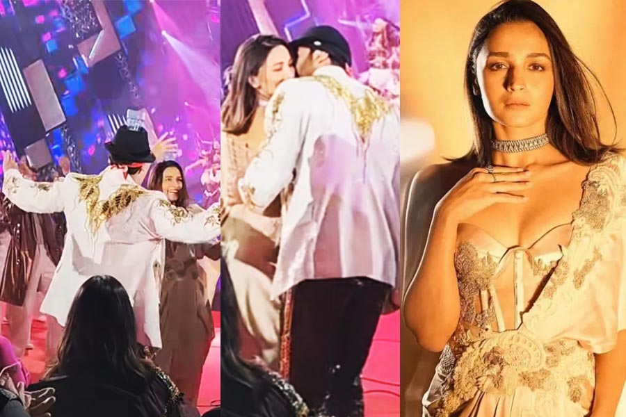 Ranbir-Alia dances Jamal Kudu at Filmfare, Neetu Kapoor wishes | Sangbad Pratidin