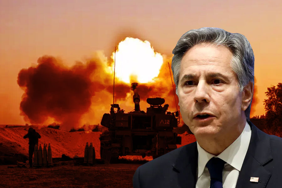 Antony Blinken will talk to Israel to prevent Gaza war। Sangbad Pratidin