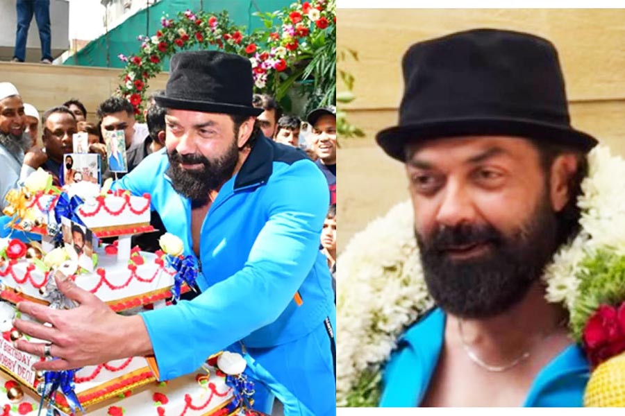 Bobby Deol Fans SHOCKED As Woman Kisses Animal Star| Sangbad Pratidin