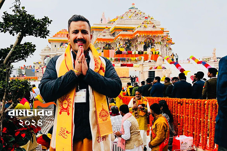 Congress leader, Himachal Pradesh minister visits Ram Mandir Inauguration | Sangbad Pratidin
