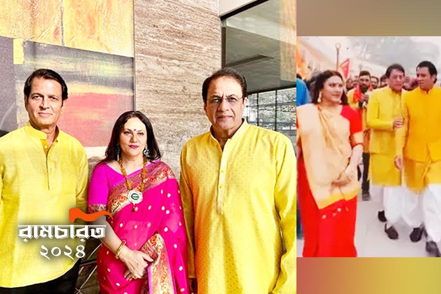 Ram Mandir Inauguration: Dipika, Arun Govil, Sunil Lahiri reaches Ayodhya | Sangbad Pratidin