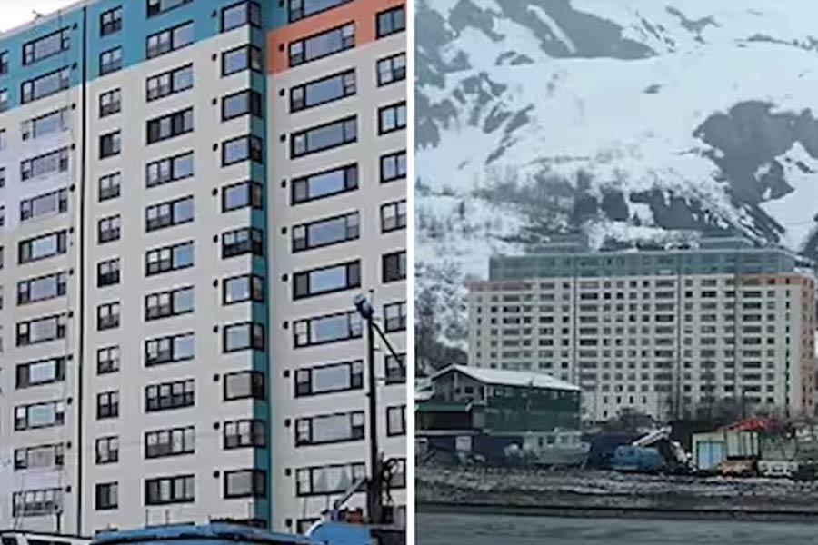 This whole Alaskan city lives in one building। Sangbad Pratidin