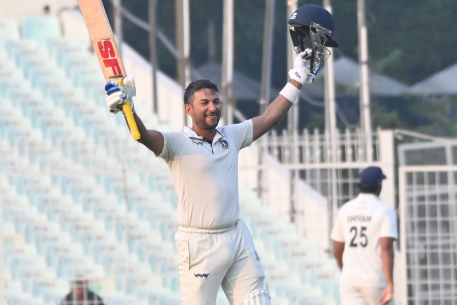 Ranji Trophy 2023-24: Anustup Majumdar century the lone ranger for Bengal against Mumbai in Ranji Trophy। Sangbad Pratidin