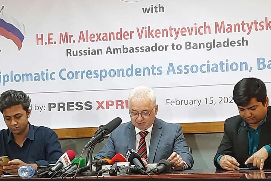 Russian envoy in Bangladesh clears their different stands of India and Bangladesh | Sangbad Pratidin
