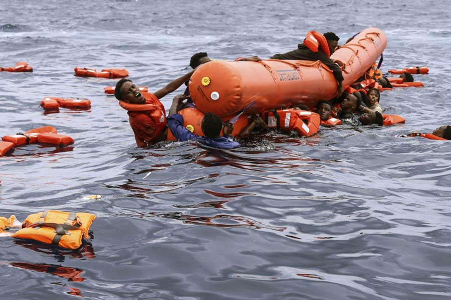 Atleast nine died after boat capsized in Mediterian Sea, most of them are Bangladeshi | Sangbad Pratidin