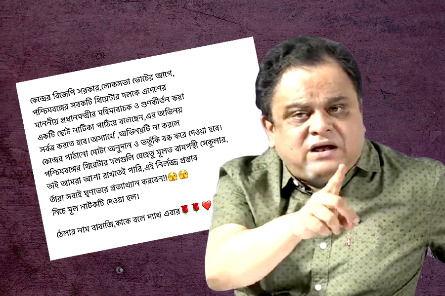 Bratya Basu opens up about decision to stage drama on PM Modi | Sangbad Pratidin
