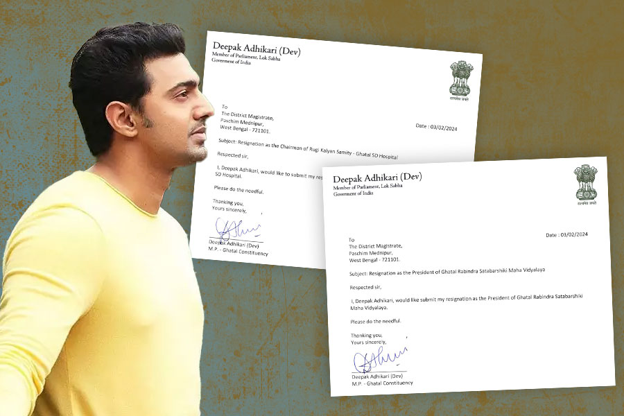 TMC MP Dev resigns from three administrative posts in Ghatal | Sangbad Pratidin
