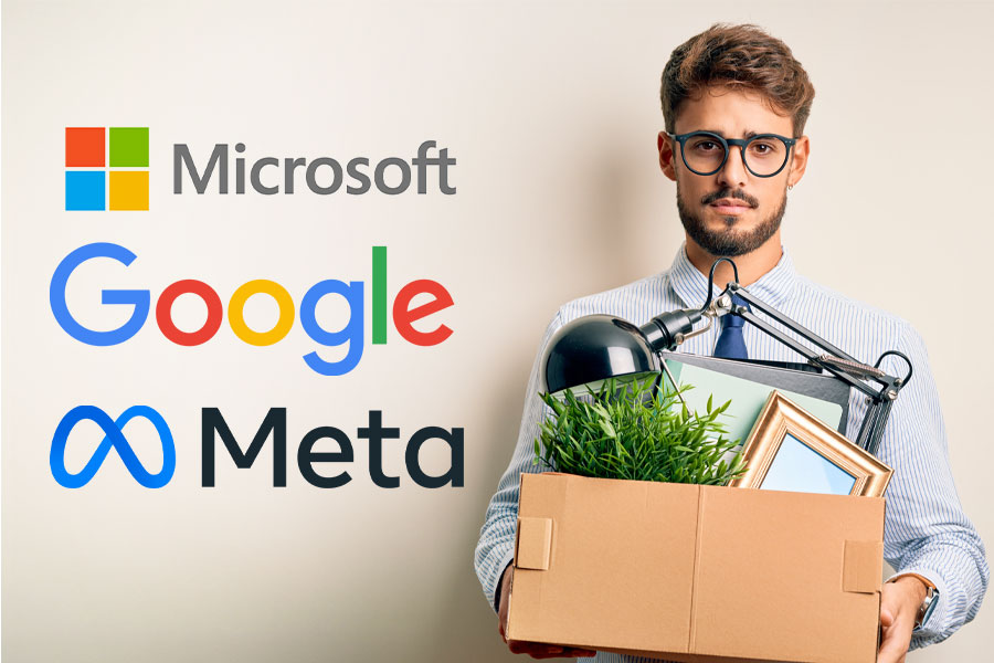Google, Microsoft, Meta and other tech companies continue job cuts this year | Sangbad Pratidin