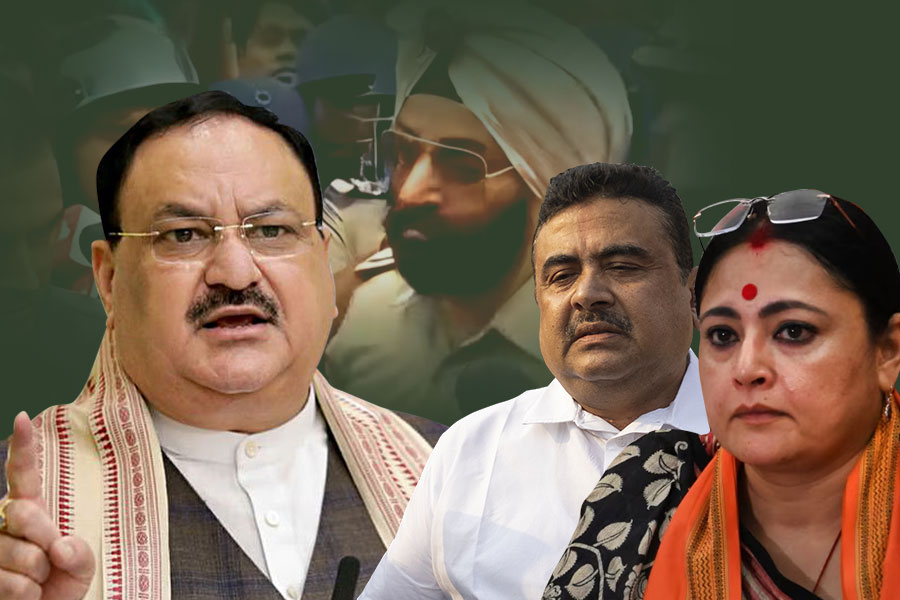 JP Nadda warns Suvendu Adhikari over Khalistani remark | Sangbad Pratidin