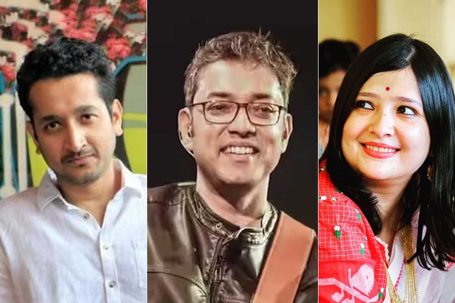 Parambrata chatterjee and Piya Chakraborty on Anupam Roy's Wedding| Sangbad Pratidin