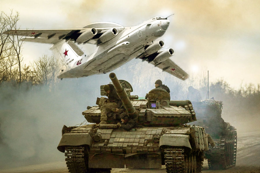 Ukraine said it has downed second Russian A-50 spy। Sangbad Pratidin