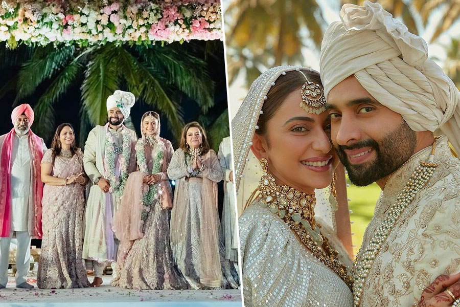 Rakul Preet, Jackky Bhagnani's new fairytale wedding album