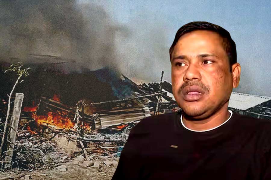 Shahjahan Sheikh's close aide Shibaprasad Hazra arrested from Nyazat | Sangbad Pratidin