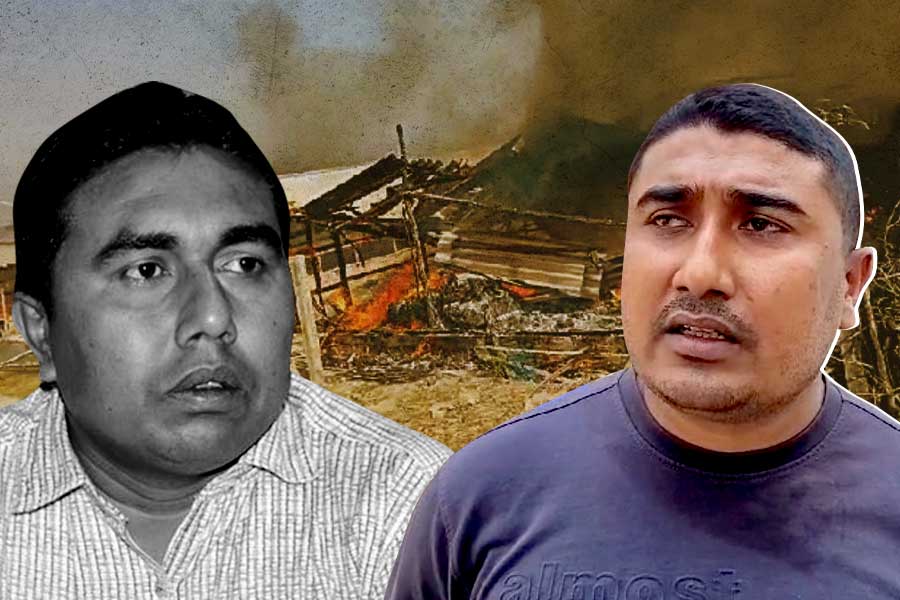 Brother of Sheikh Shahjahan allegedly calls for fightback | Sangbad Pratidin