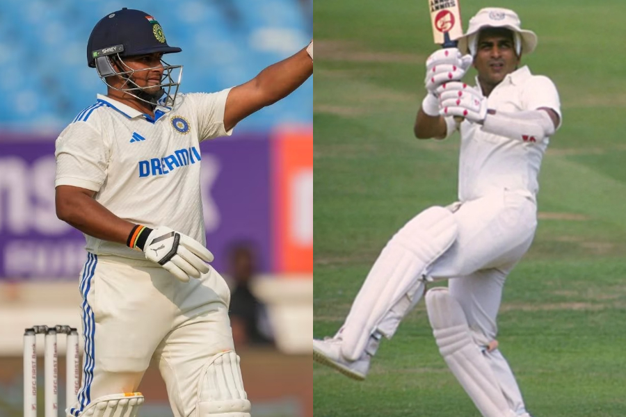 IND vs ENG: Sarfaraz Khan emulates Sunil Gavaskar, smashes twin fifties on Test debut against England। Sangbad Pratidin