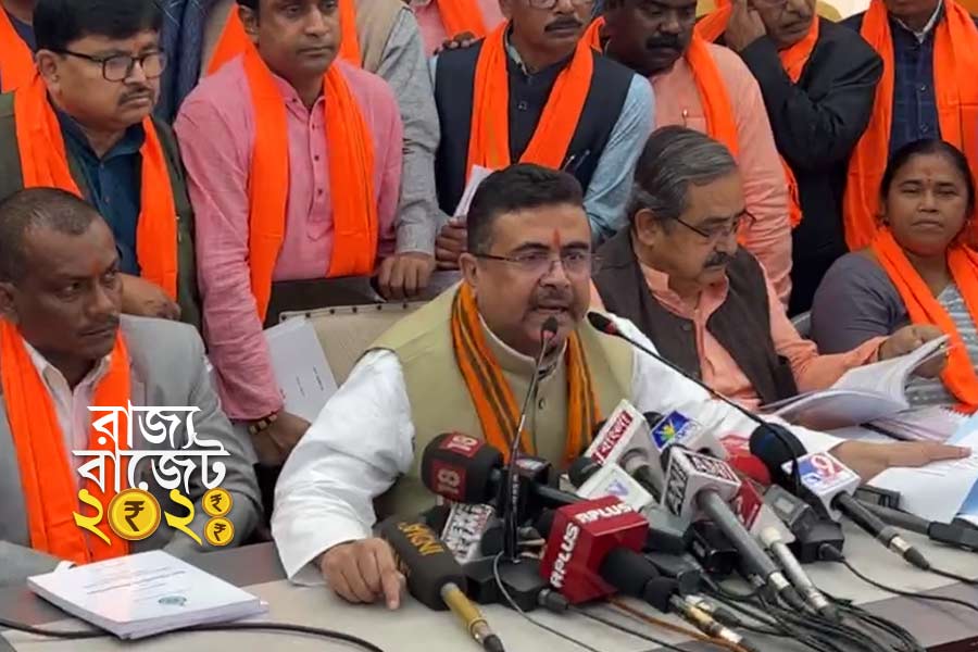 Suvendu Adhikari slams West Bengal Budget 2024 as no mission | Sangbad Pratidin