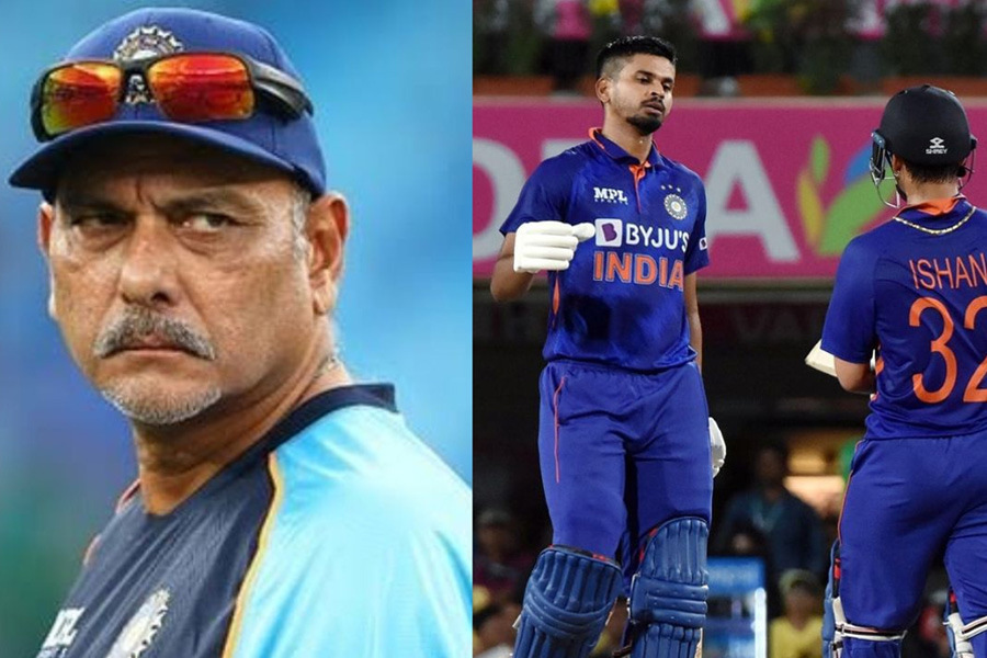 Ravi Shastri's special message for Shreyas Iyer and Ishan Kishan | Sangbad Pratidin