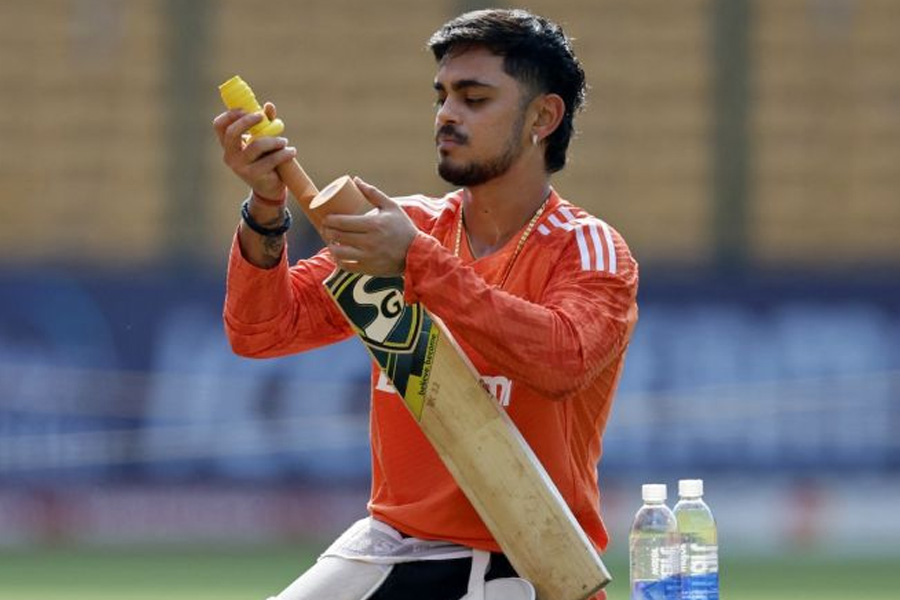 Ishan Kishan didn't feature in the Jharkhand team that took on Rajasthan in the Ranji Trophy match । Sangbad Pratidin