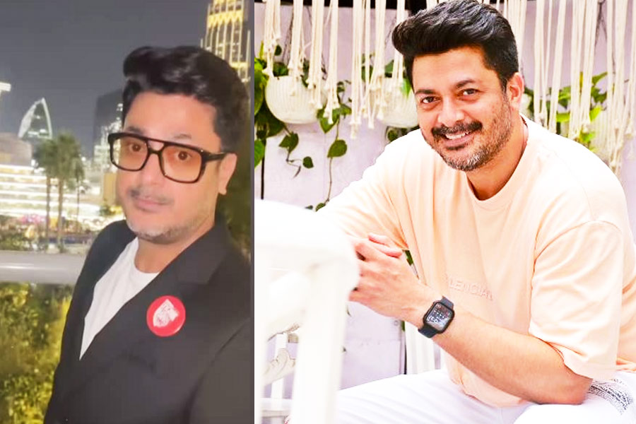 Jisshu Sengupta, the First Bengali Actor whose face showed at Burj Khalifa | Sangbad Pratidin
