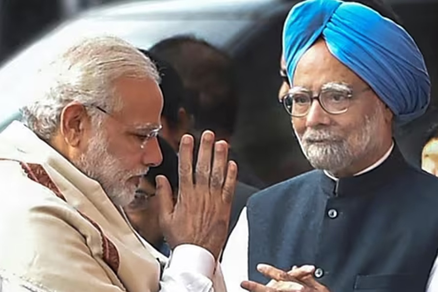 PM Modi praises Manmohan Singh during Rajya Sabha farewell | Sangbad Pratidin