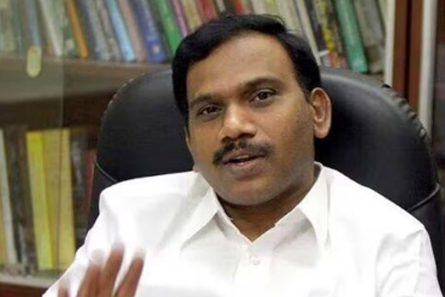 A Raja says TN will never accept BJP's ideology of Jai Shri Ram, Bharat Mata। Sangbad Pratidin