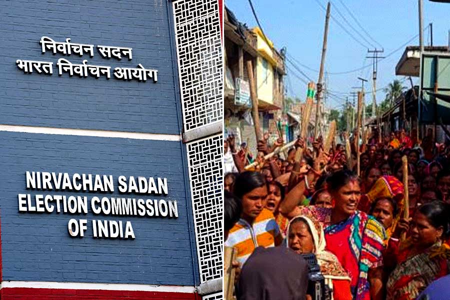 Election Commission asked Basirhat SP to take stern measure at Sandeshkhali