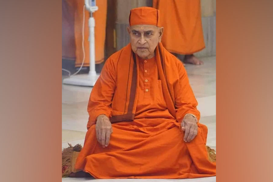 Swami Gautamanandaji Maharaj was elected the President of the Ramakrishna Math and Ramakrishna Mission