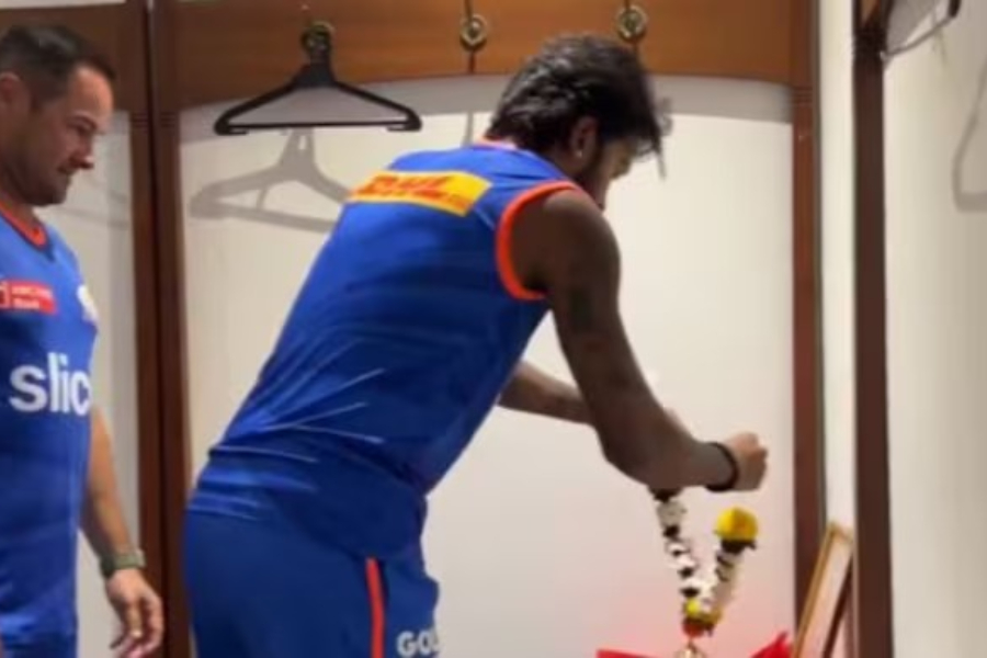 Hardik Pandya makes 1st move as Mumbai Indians captain, sets up mandir in dressing room ahead of IPL 2024
