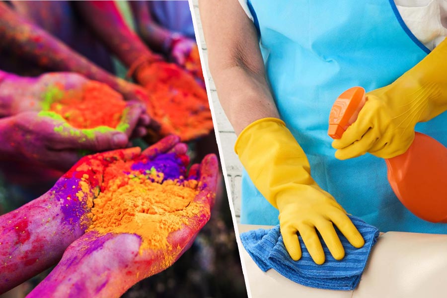 Here are some for cleaning home post-Holi, know Home Decor tips