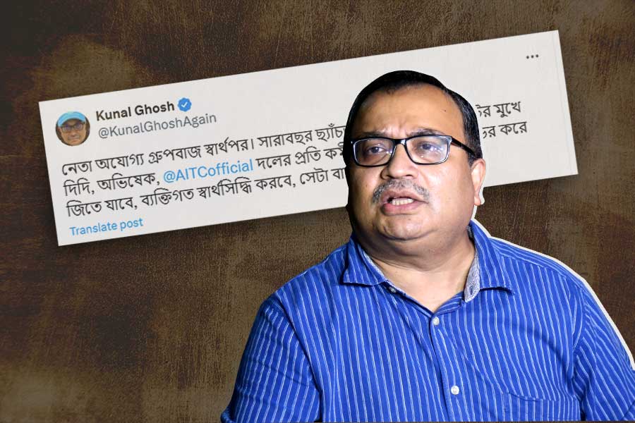 Kunal Ghosh removes TMC post from X bio | Sangbad Pratidin