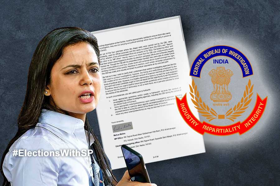 Lok Sabha Election 2024: Mahua Moitra complains at election commission against CBI raid
