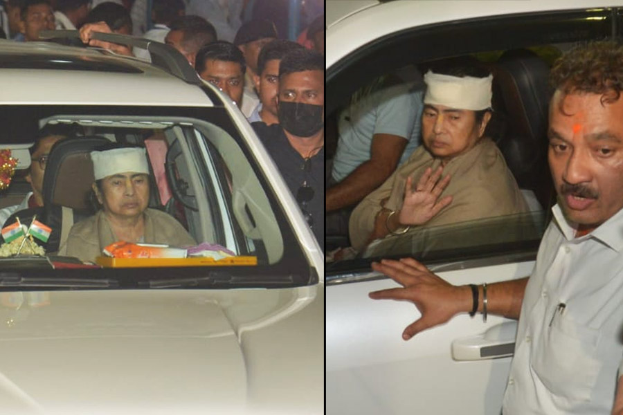Mamata Banerjee is feeling better after injured in accident