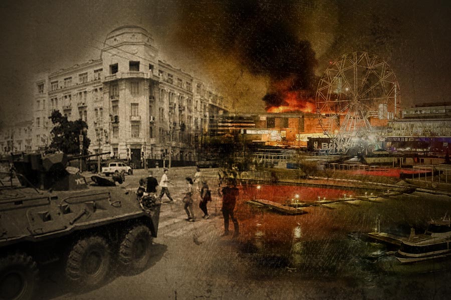 Timeline of attacks in Moscow in 25 years