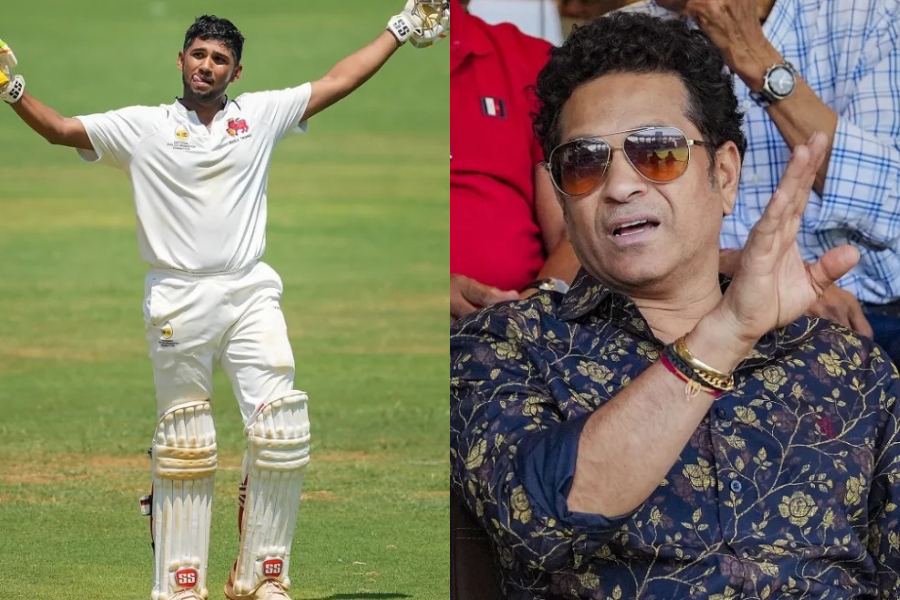 Musheer Khan breaks Sachin Tendulkar’s record with hundred in the Ranji Trophy final against Vidarbha