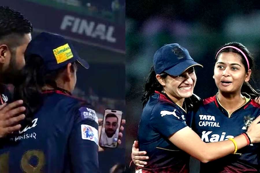 RCB captain Smriti Mandhana did not listen from Virat Kohli as spectators chanting loudly