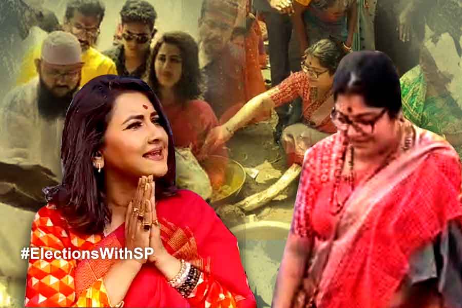 Lok Sabha Election 2024: Locket Chatterjee and Rachna Banerjee continue campaigning in Hooghly