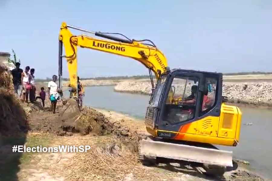Ahead of Lok Sabha election roads built in Mayarchuk after independence