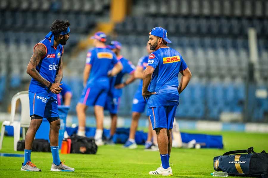 Rohit Sharma misses practice match for Mumbai Indians