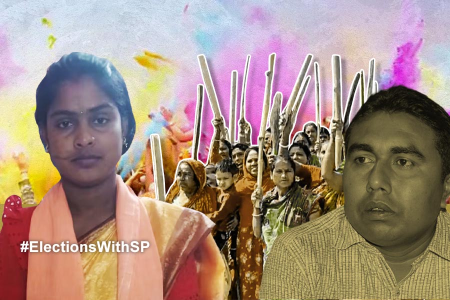 Women of Sandeshkhali celebrate holi after 13 years, says BJP candidate