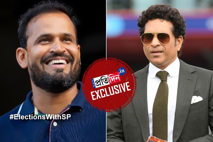 Sachin Tendulkar wishes Yusuf Pathan after nomination in Lok Sabha 2024