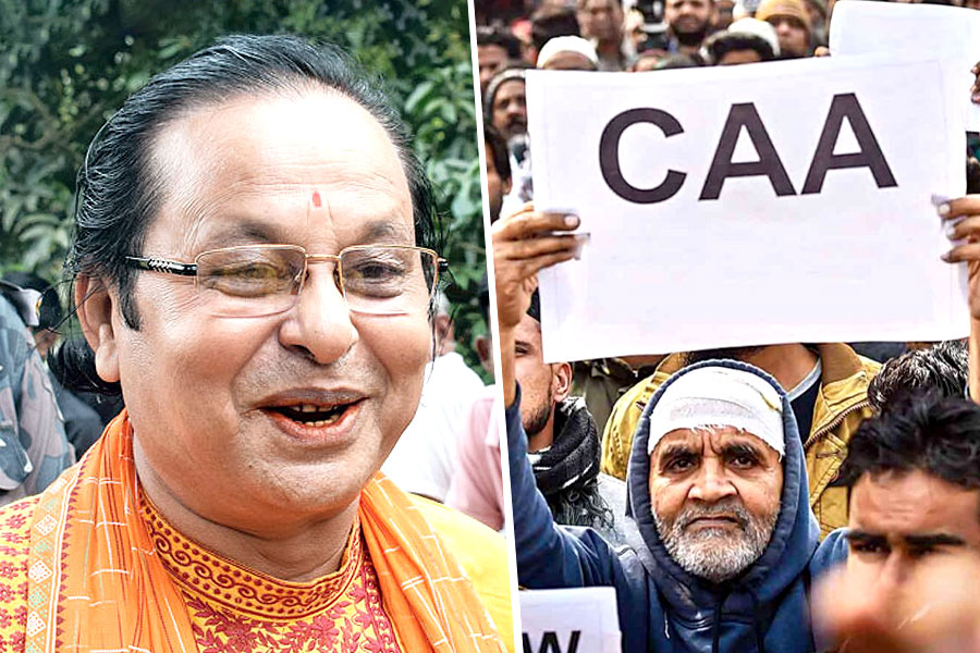 BJP MLA Ashim Sarkar speaks over CAA