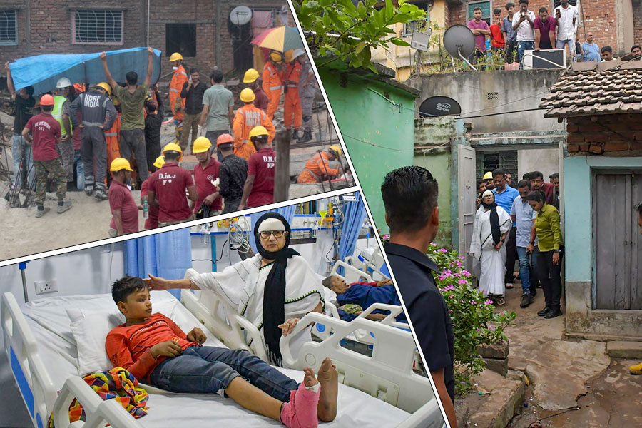 24 hours gone by, many people still under the debries, rescue operation is temporarily halted in Garden Reach