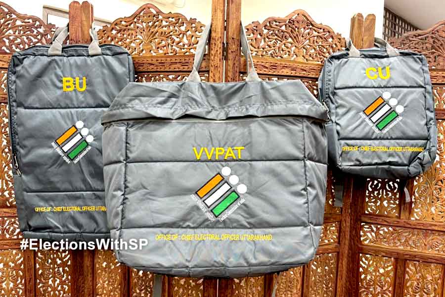 Commision takes action to protect evm machine from rain in Alipurduar
